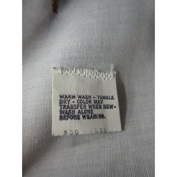 VINTAGE Levis Jeans 38X31 Bootcut Denim Orange Tab Western Pants NEW - Picture 8 of 10